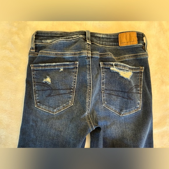 American Eagle Outfitters Blue Jean Jeggings - Picture 3 of 5